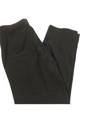 Briggs New York Women's Brown Pants Size 14 Button Zipper Office Casual Work